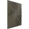 Ekena Millwork 19 5/8in. W x 19 5/8in. H Asher EnduraWall Decorative 3D Wall Panel Covers 2.67 Sq. Ft. WP20X20AHISG - alternate 6